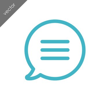 basit sohbet simgesi