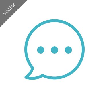 basit sohbet simgesi