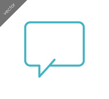 basit sohbet simgesi