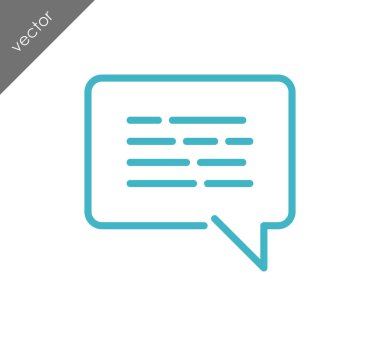 basit sohbet simgesi