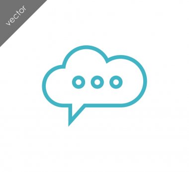 basit sohbet simgesi