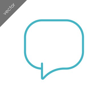 basit sohbet simgesi