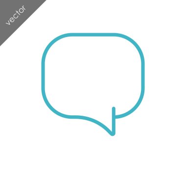 basit sohbet simgesi