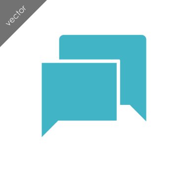 basit sohbet simgesi