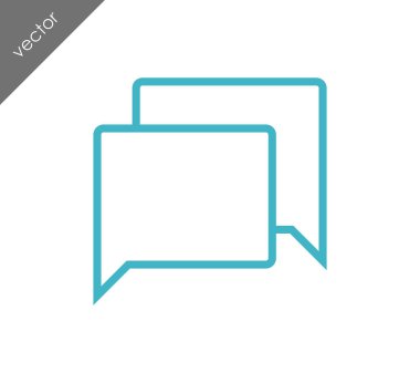 basit sohbet simgesi