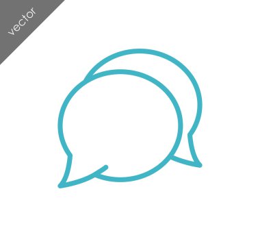 basit sohbet simgesi