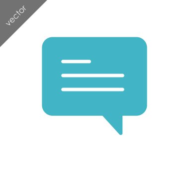 basit sohbet simgesi