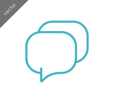 basit sohbet simgesi