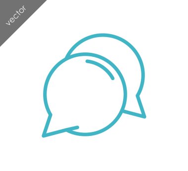 basit sohbet simgesi