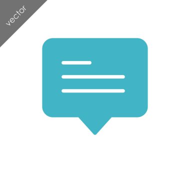 basit sohbet simgesi