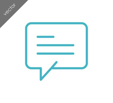 basit sohbet simgesi