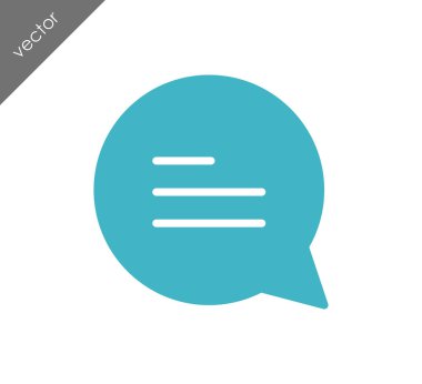 basit sohbet simgesi