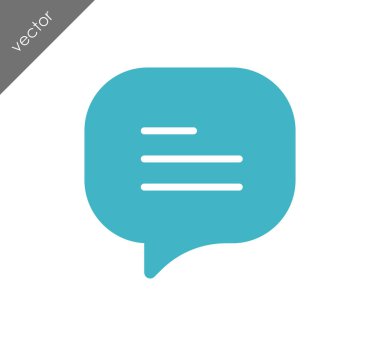 basit sohbet simgesi