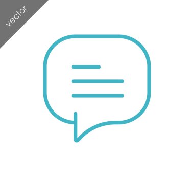 basit sohbet simgesi