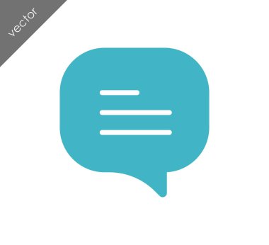 basit sohbet simgesi