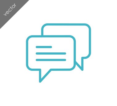 basit sohbet simgesi