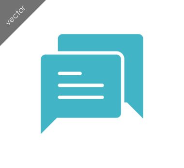 basit sohbet simgesi