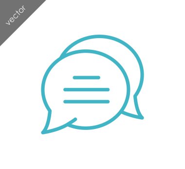 basit sohbet simgesi