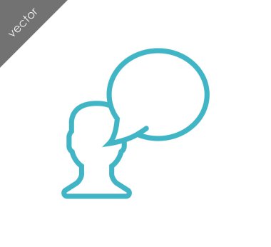 Sohbet simgesi tasarım