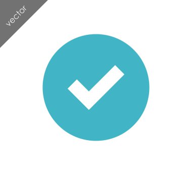 onay işareti simgesi.