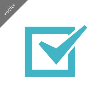 onay işareti simgesi.