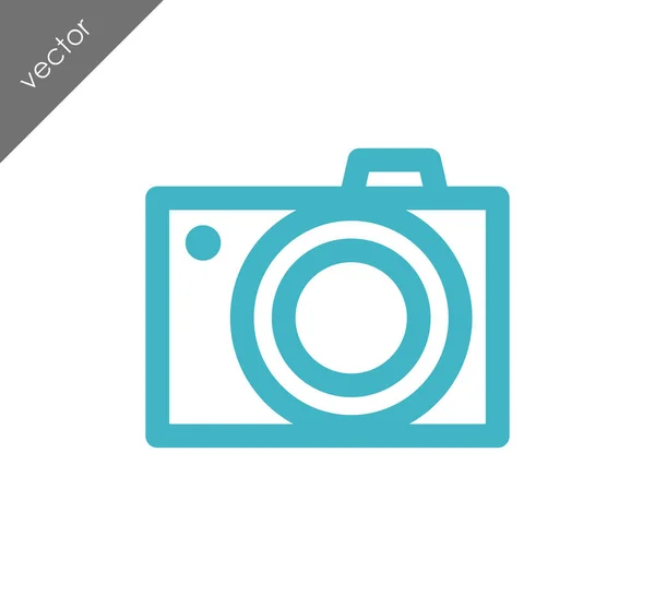 Foto camera pictogram — Stockvector