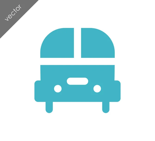 Icono de coche simple — Vector de stock