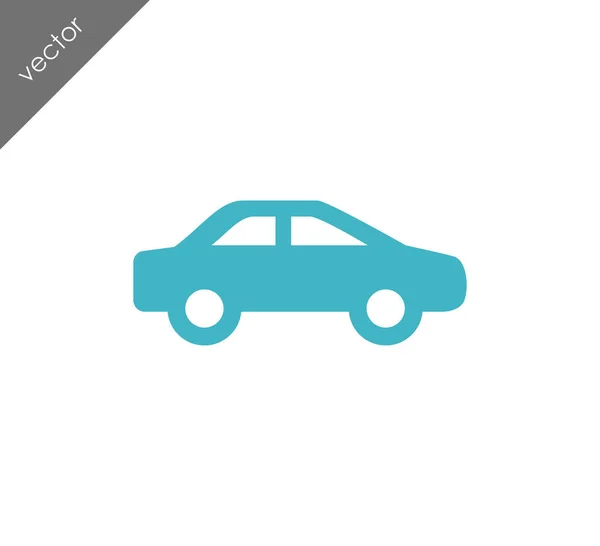 Icono de coche simple — Vector de stock