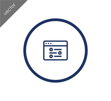 Basit tarayıcı simgesi