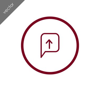 Sohbet simgesi tasarım