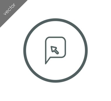 Sohbet simgesi tasarım