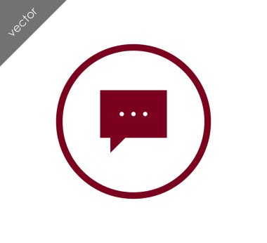 Sohbet simgesi tasarım