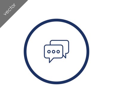 Sohbet simgesi tasarım