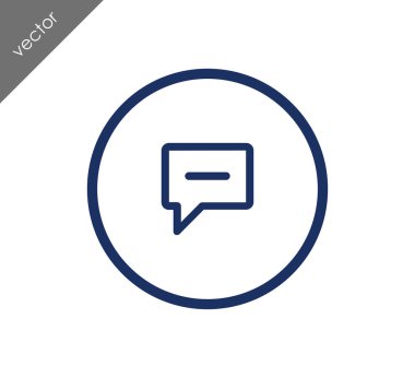 Metin balonu simgesinin