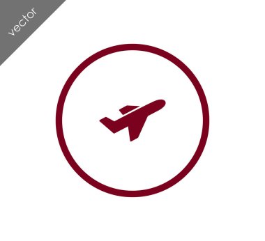 Uçak simge tasarlamak