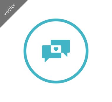 Sohbet simgesi tasarım