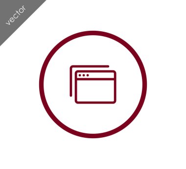 Basit tarayıcı simgesi