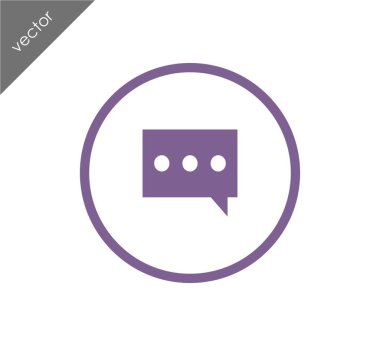 Sohbet simgesi tasarım