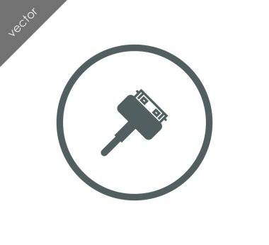 Şarj cihazı tak simgesi