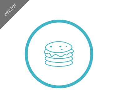 Duble burger simgesi