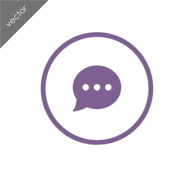 Sohbet simgesi tasarım