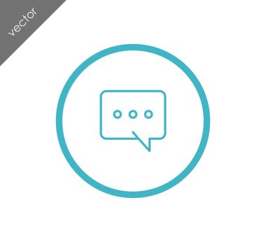 konuşma balonu simgesi 