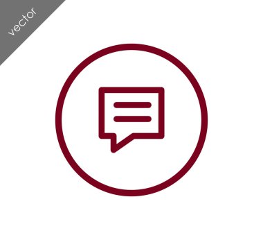 Metin balonu simgesinin