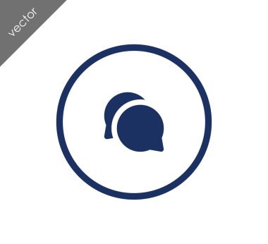 Konuşma simgesini simgeleri 