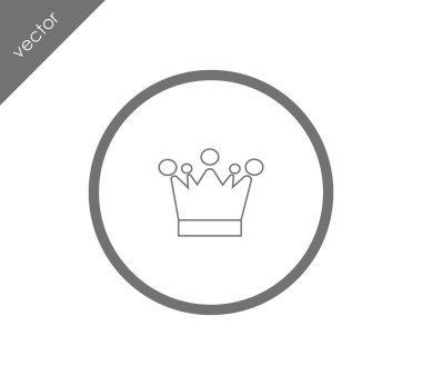 Crown Düz Simgesi