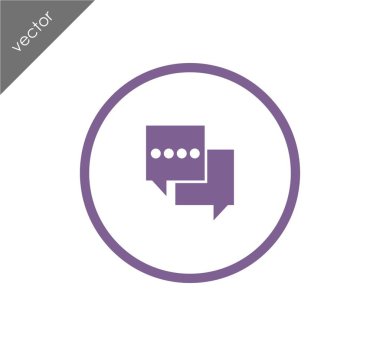 Sohbet simgesi tasarım