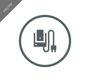 Şarj cihazı tak simgesi