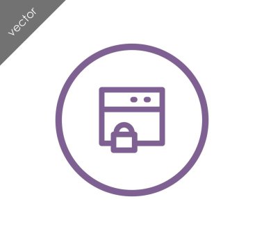 Web sayfası güvenlik simgesi