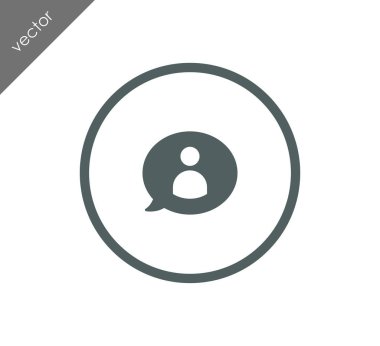 Sohbet simgesi tasarım