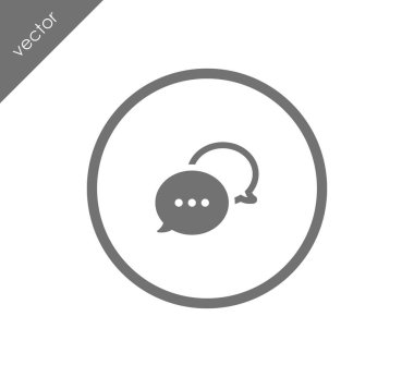 Sohbet simgesi tasarım